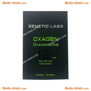 Oxagen (Oxandralone) Genetic Labs 100 tab x 12 mg/tab